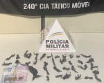 Polícia Militar prende suspeito por tráfico de drogas no bairro São João de Deus em Divinópolis