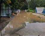 Água invade Parque da Ilha em Divinópolis