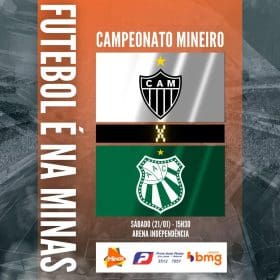 Novo Galo estreia e a Minas FM te conta tudo de Atl&eacute;tico x Caldense