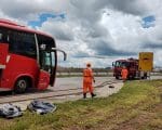 Empresa se manifesta após incidente em ônibus no anel rodoviário de Divinópolis