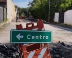 Rua São João Del Rei continua interditada e sem novo prazo para liberação