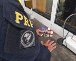 PRF encaminha medicamentos apreendidos à Polícia Federal em Divinópolis