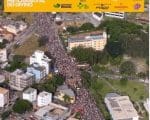 Imagens aéreas do Pré-Carnaval em Divinópolis