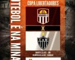 Galo come&ccedil;a a caminhada da Libertadores. Carabobo x Atl&eacute;tico. A Minas FM transmite.