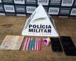 Polícia Militar prende jovens com drogas sintéticas em Divinópolis
