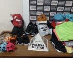 PM recupera produtos furtados em loja no Centro de Divinópolis