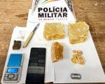 Polícia Militar prende homem de 26 anos por tráfico de drogas em Divinópolis