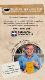 Que tal você, mulher, ganhar um livro do Jorge Neto?…