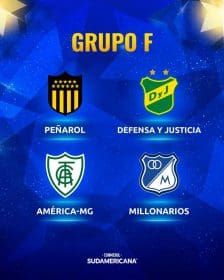 Am&eacute;rica pega grupo &ldquo;da morte&rdquo; na Sul-Americana.