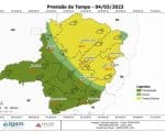 Previsão do tempo para Divinópolis: variação de nebulosidade e chuvas isoladas em algumas regiões