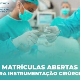 Escola Técnica São João de Deus está com matrículas abertas para curso de Instrumentação Cirúrgica