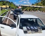 Pol&iacute;cia encontra 20 kg de coca&iacute;na em painel de carro na MG-050; droga &eacute; avaliada em R$1 milh&atilde;o