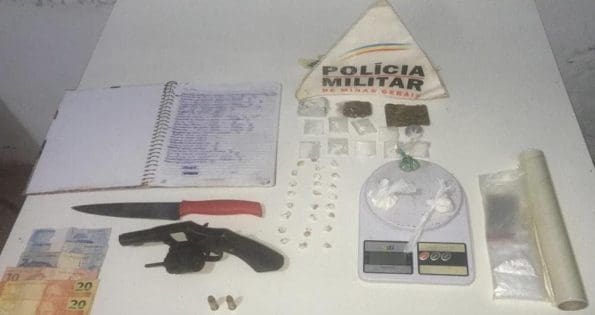 Homem é preso por tráfico de drogas em Nova Serrana