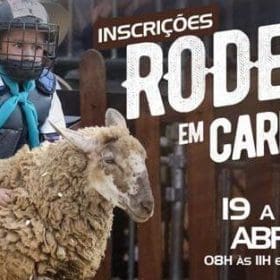 Começam nesta quarta-feira (19) as inscrições para Rodeio em Carneiro