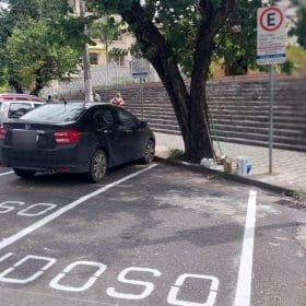 Settrans informa mudança nas sinalizações de estacionamento próximo ao Santuário