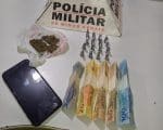 Homem &eacute; preso por tr&aacute;fico de drogas em Cl&aacute;udio