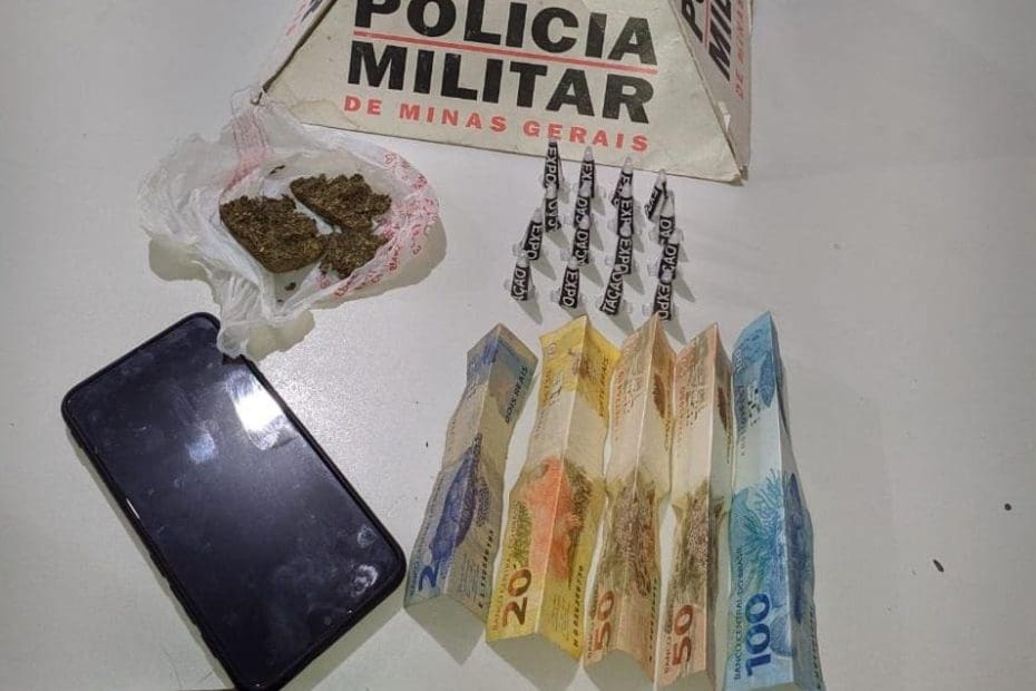 Homem é preso por tráfico de drogas em Cláudio