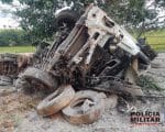 Iguatama: Homem morre após carreta tombar na BR-354