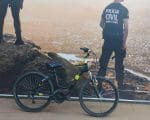 Bicicleta furtada ontem em Itaúna é recuperada hoje pela polícia Civil
