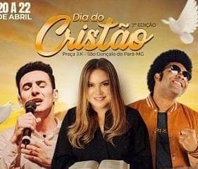 Dia do Cristão em São Gonçalo do Pará acontecerá entre os dias 20 e 22 de abril