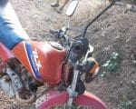 PM apreende moto com chassi adulterado na MG-050; um homem &eacute; preso