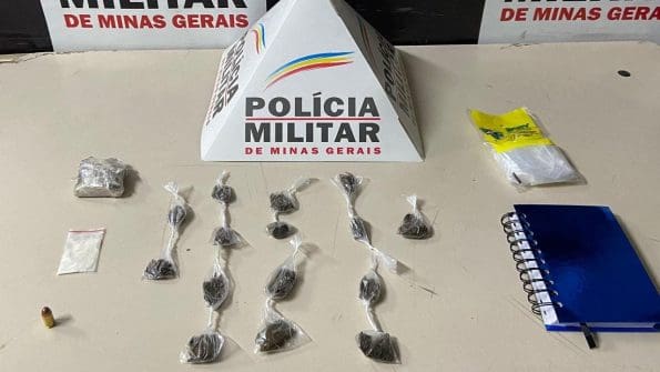 Três homens são presos por tráfico de drogas em Nova Serrana