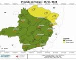 Chuvas e temperaturas elevadas marcam previs&atilde;o do tempo em Minas Gerais