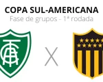 Colho estreia na Sul-Americana diante de forte rival &ndash; Am&eacute;rica x Pe&ntilde;arol