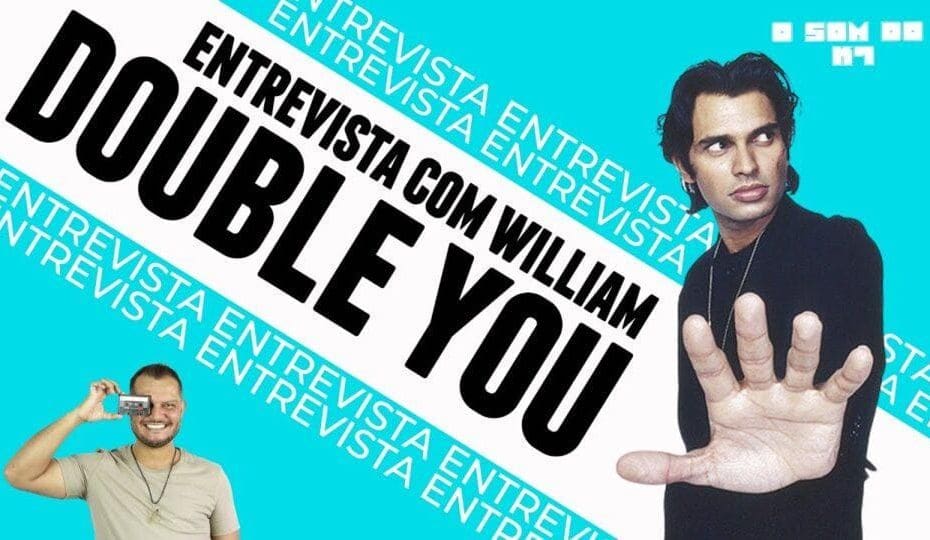 Assista entrevista exclusiva com William vocalista do Double You que…