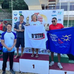 Estrela Oeste Clube conquista 3ª colocação no Brasileiro Master de natação
