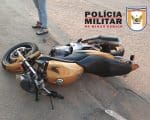 Motociclista atropela pedestre e foge sem prestar socorro na MG-260 em Cl&aacute;udio