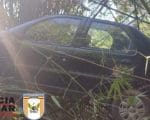 Mulher inabilitada cai com carro em ribanceira e deixa feridos na BR-494