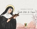 Santa Rita de C&aacute;ssia &eacute; celebrada no bairro Jardim das Ac&aacute;cias, em Divin&oacute;polis