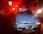 Acidente em Divinópolis: motorista embriagado atropela animal e cavaleiro fica ferido