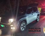 PMR recupera veículo furtado em Formiga; homem é preso