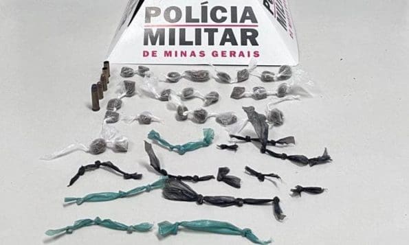 Homem é preso com drogas e munições em Nova Serrana