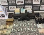 Homem é preso com cocaína e arma de fogo no Niterói