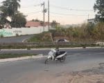 Motociclista cai de motoneta na MG-050 em Divinópolis