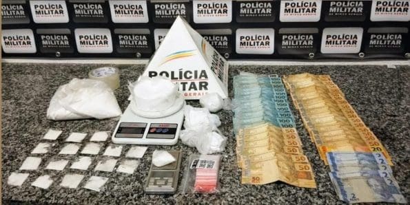 Homem é preso com mais de um quilo de cocaína no Campina Verde