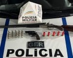 Idoso &eacute; preso com armas de fogo e muni&ccedil;&otilde;es em S&atilde;o Sebasti&atilde;o do Oeste