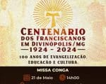 Ser&aacute; rezada hoje a tradicional Missa Conga de Divin&oacute;polis