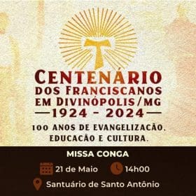 Será rezada hoje a tradicional Missa Conga de Divinópolis