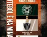 Galo com um olho no Brasileir&atilde;o e outro na Libertadores. Coritiba x Atl&eacute;tico. A Minas FM transmite.