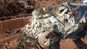 Acidente na MG-255 deixa cinco feridos e uma pessoa morta, em Frutal