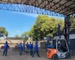 Divinaexpo: Montagem das estruturas d&aacute; in&iacute;cio ao maior rodeio completo do Brasil