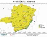 Previs&atilde;o do tempo para Divin&oacute;polis: clima est&aacute;vel e c&eacute;u claro