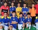Alunos da Escola Municipal Padre Guarit&aacute; participam de jogos amistosos de futsal
