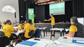 Projeto Gol do Brasil capacita 40 profissionais que v&atilde;o atuar na unidade de Guaxup&eacute;