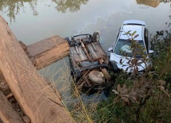 Ap&oacute;s uso de bebida, irm&atilde;os g&ecirc;meos capotam carro, ve&iacute;culo cai em rio e um deles morre; saiba novos detalhes
