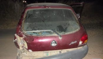 Acidente entre carro e moto deixa duas pessoas feridas na BR-494 em Divin&oacute;polis